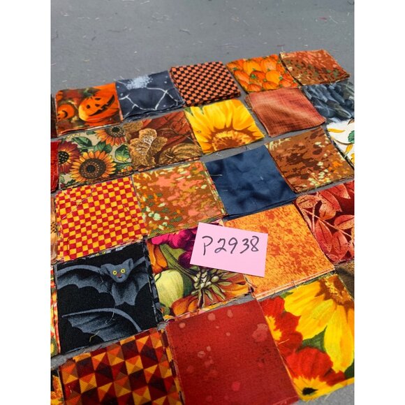 180 Pieces 2" Precut Cotton Fabric Squares Quilting Assorted Fall Patterns - Picture 3 of 3
